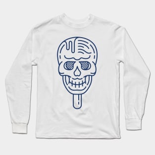 Ice Cream Skull Long Sleeve T-Shirt